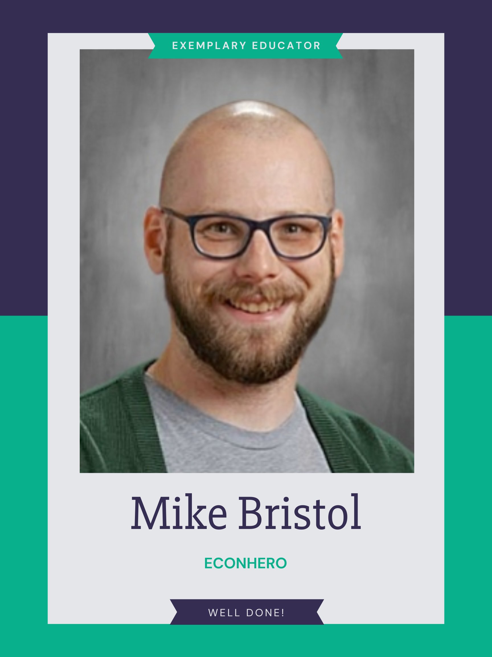 Educator Mike Bristol