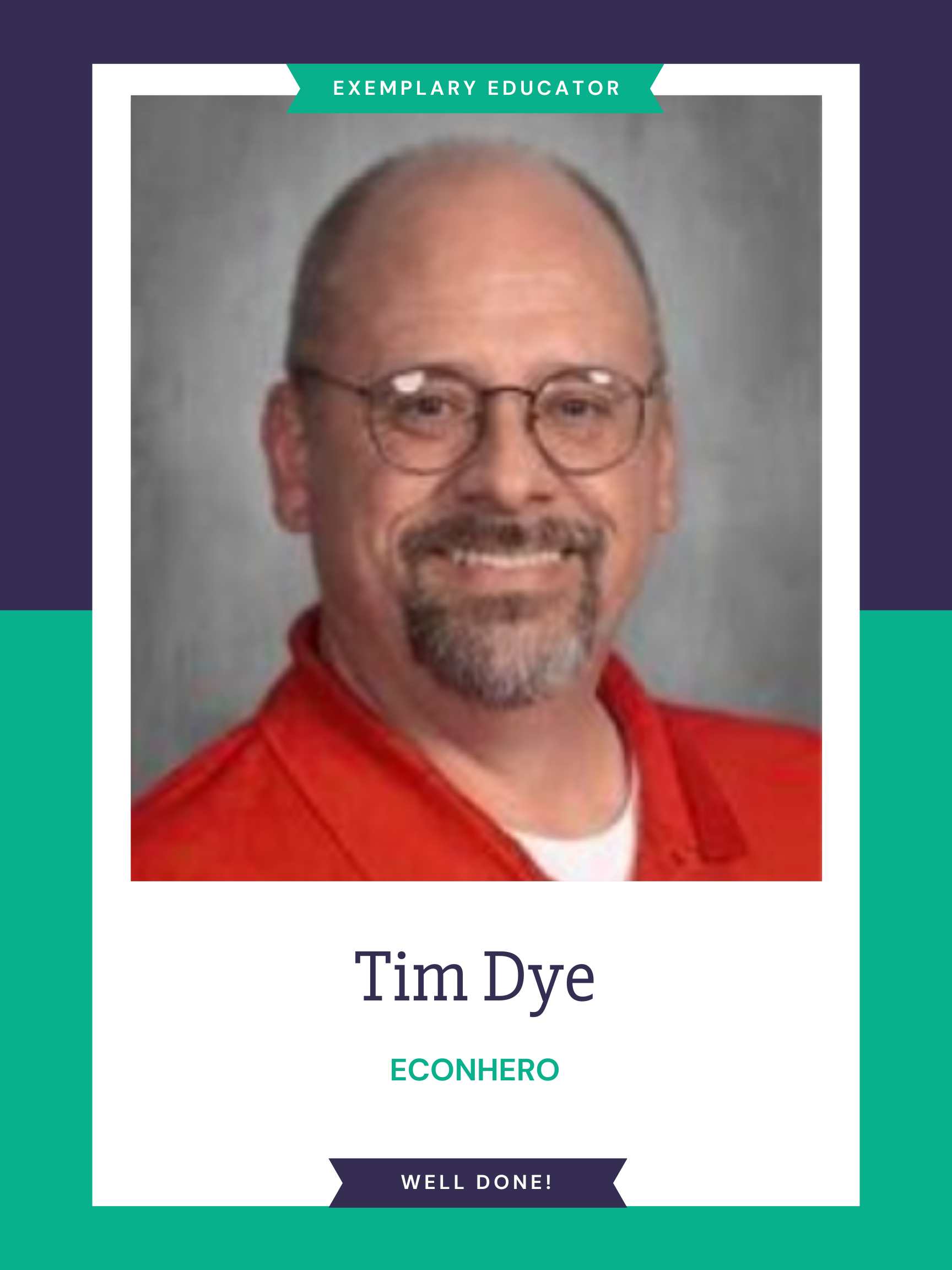 econ educator tim dye
