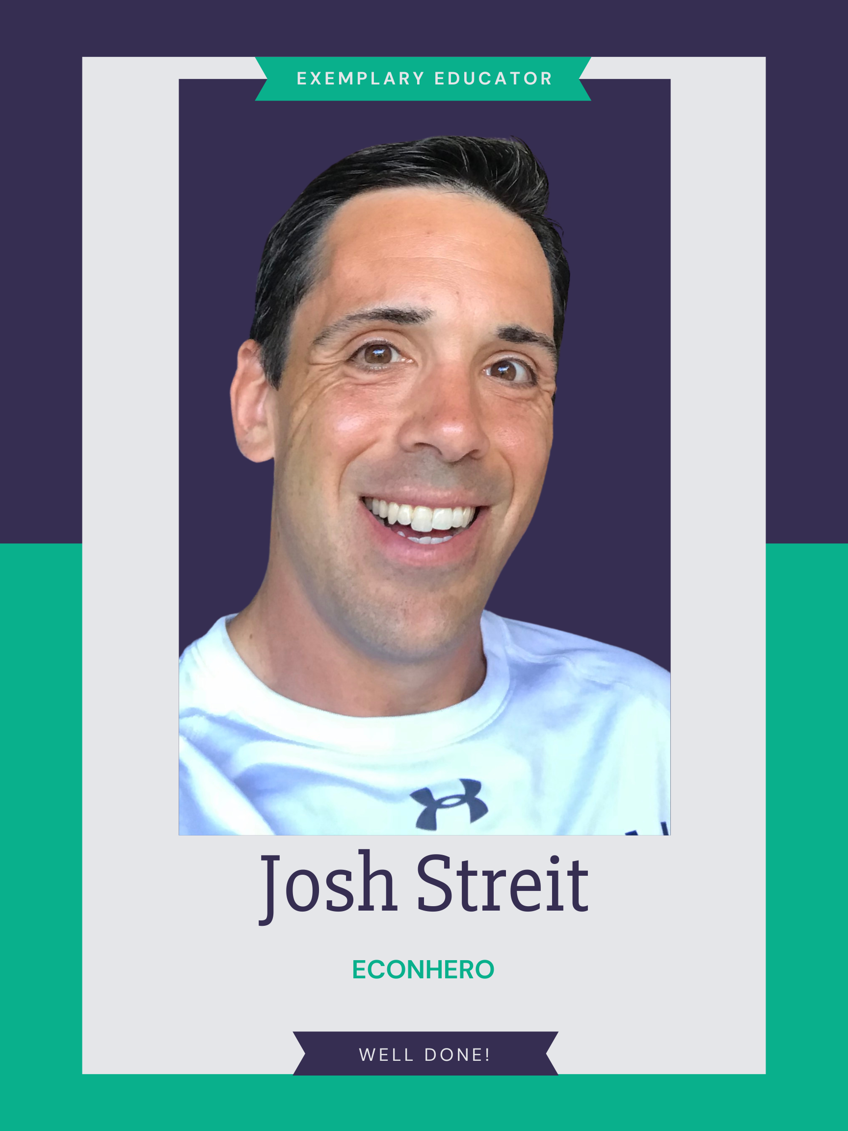Teacher Josh Streit