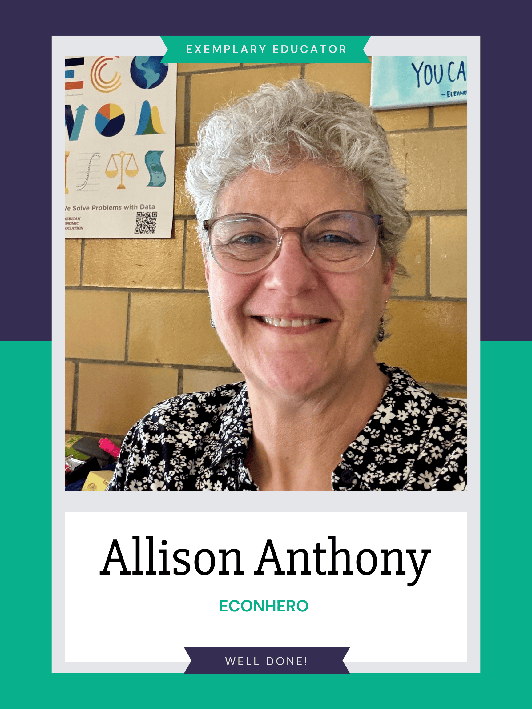 Teacher Allison Anthony