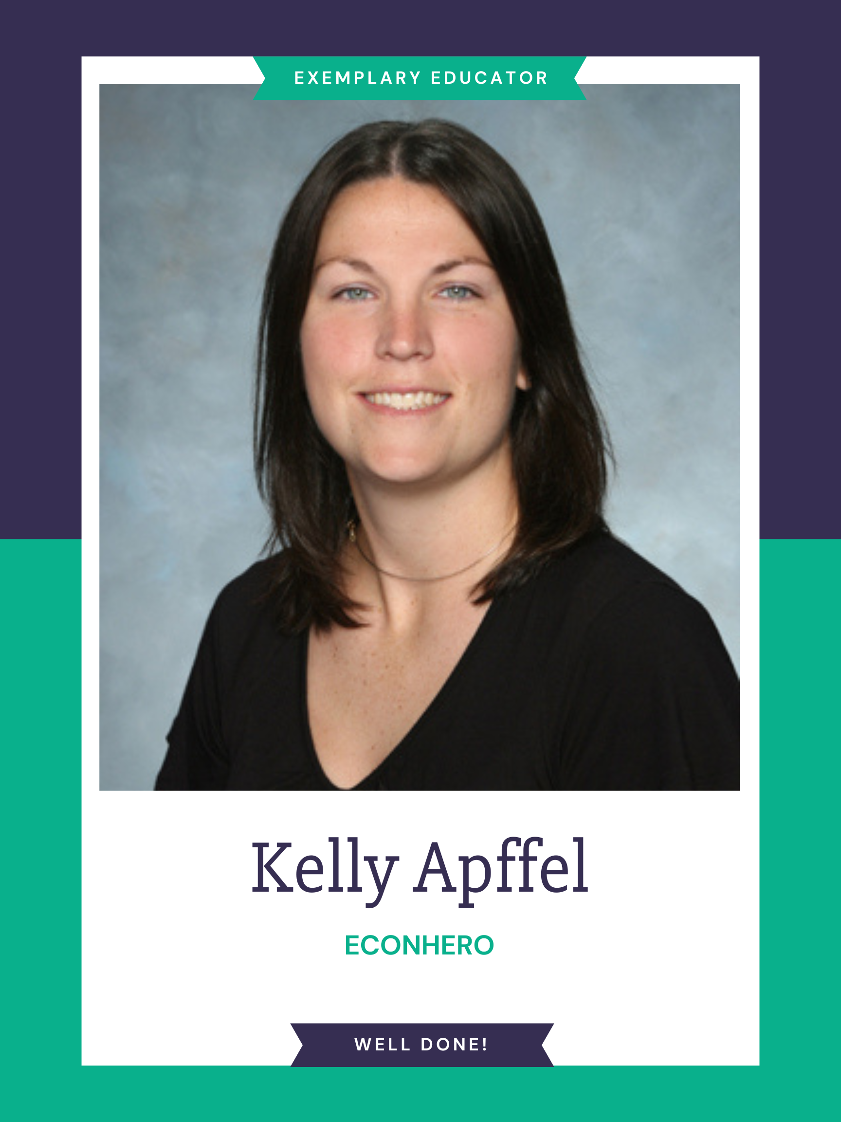 Kelly Apffel, October 2023 EconHero
